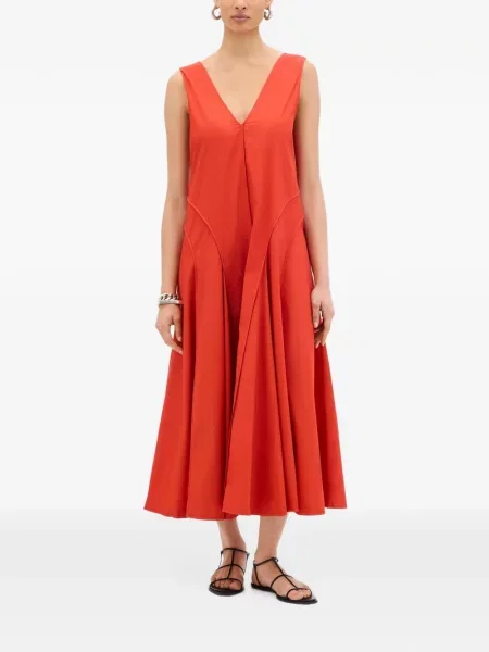 Rochie maxi Another Tomorrow roșu