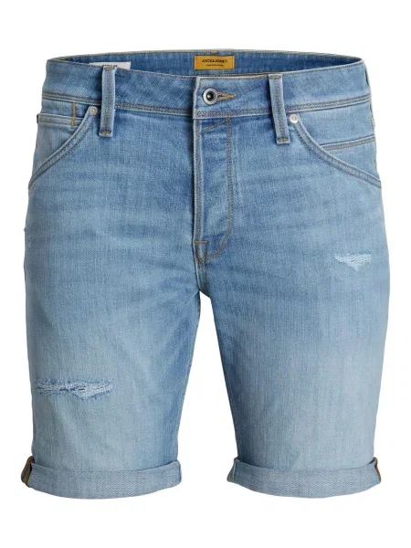 JACK & JONES Džíny RICK FOX džínovina modrá