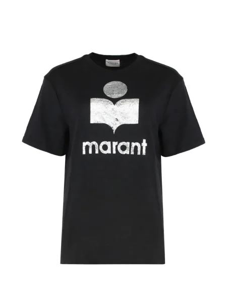 Tricou Isabel Marant de in cu decolteu rotund negru