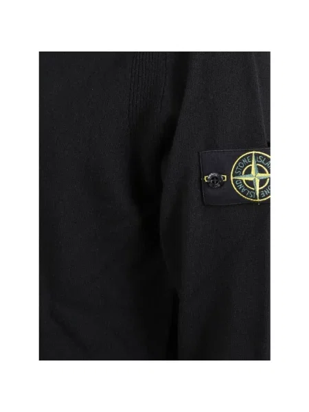 Sweter Stone Island z kamieniami czarny