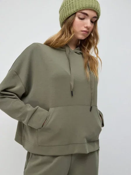 No Matter What Mikina khaki