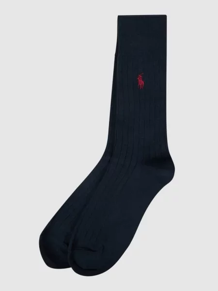 Skarpety w zestawie 2 szt. Polo Ralph Lauren Underwear granatowe