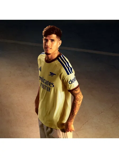Oryginalna koszulka z trzeciego zestawu Arsenal FC żółta