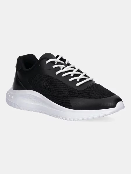 Superge Calvin Klein Jeans EVA RUNNER LOW MESH MIX črna