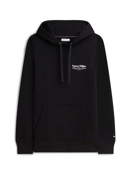 TOMMY HILFIGER Μπλούζα φούτερ Nautical / offwhite μαύρο