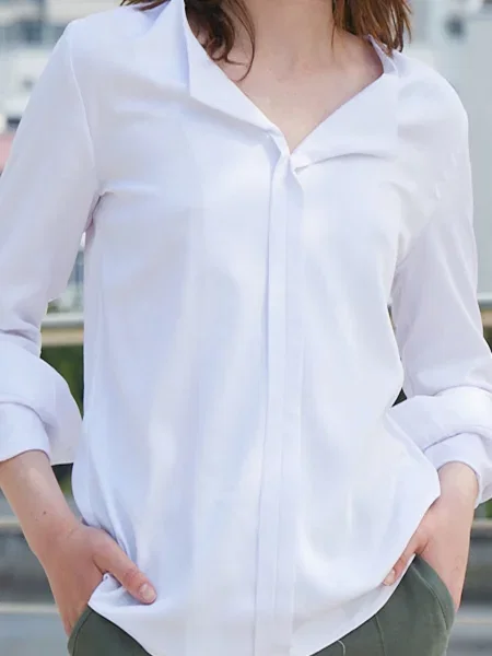 Сорочка LadyLike текстиль білий