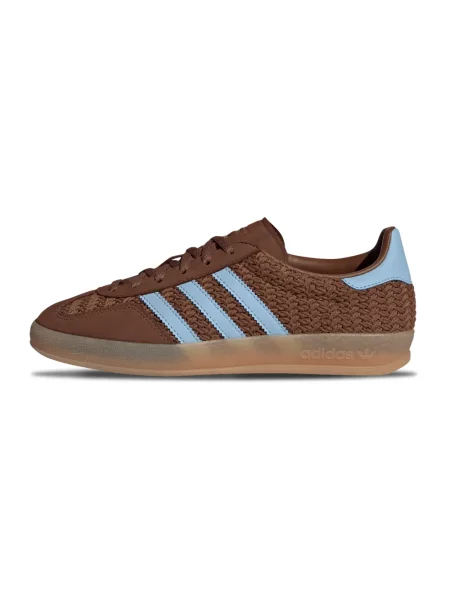 Sneakersy Adidas Originals skórzane brązowe