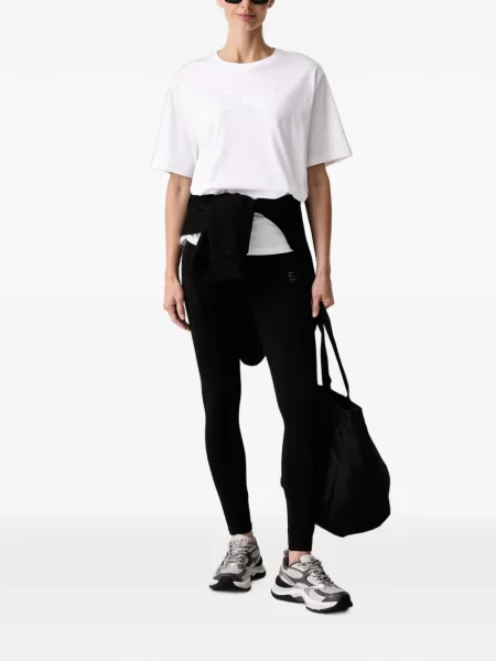 Tricou Ea7 Emporio Armani cu imagine alb