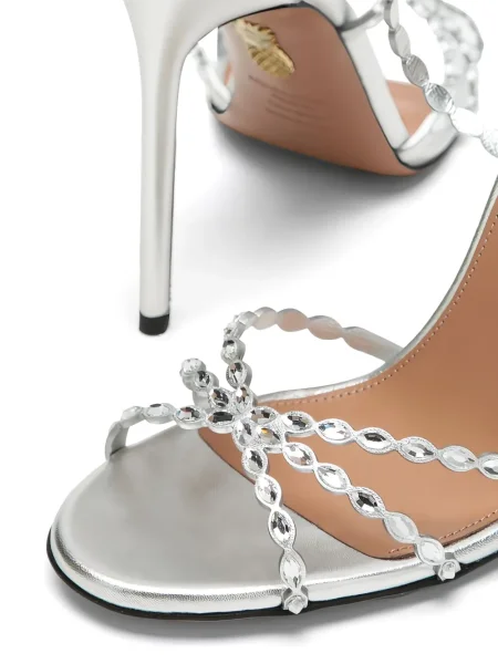 Сандали Aquazzura с кристали