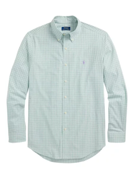 Pletene sportske kratke hlače Polo Ralph Lauren s printom bijela