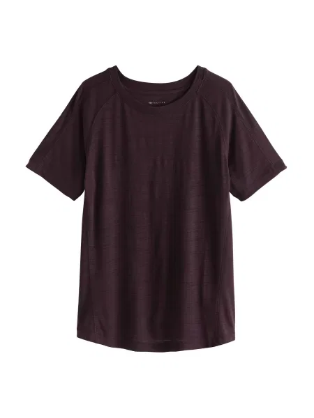 Next Tricou burgundy roșu