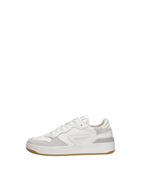 Sneakersy Hub skórzane białe
