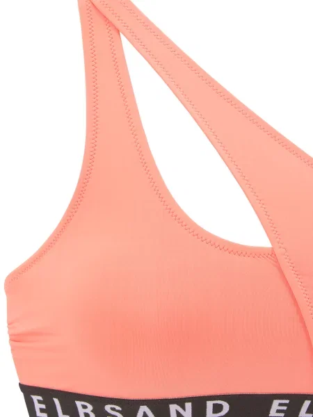 Elbsand Bikini pastelno oranžna črna
