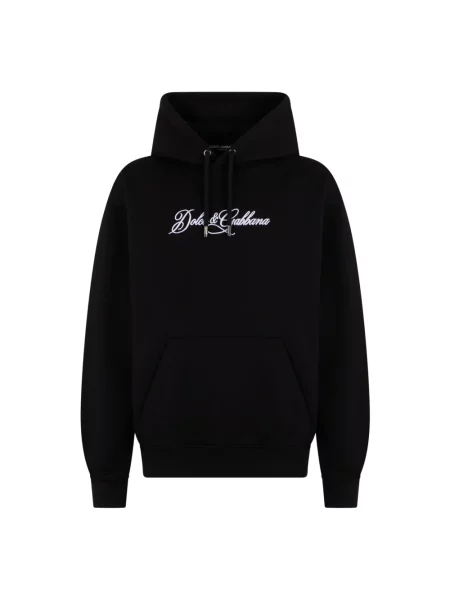 Bluza Dolce And Gabbana z logo czarna