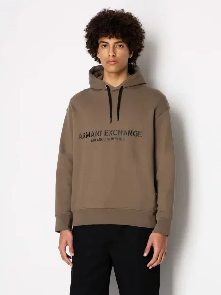 Худі Armani Exchange коричневий