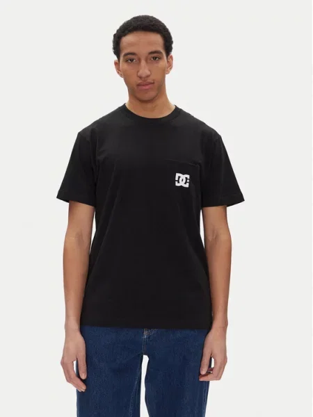 DC Shoes T-Shirt Heritage Fit μαύρο
