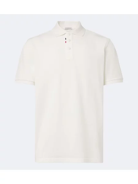 Tricou polo Moncler alb
