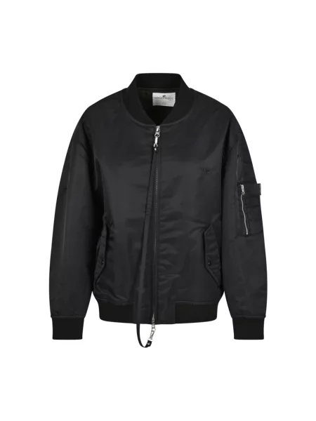 Kurtka bomber Courreges czarny