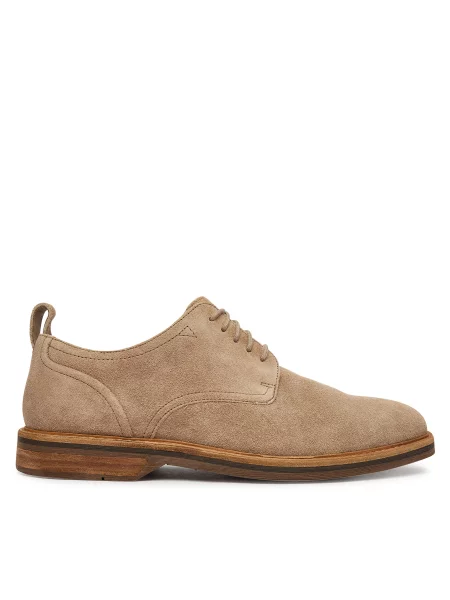 Nizki čevlji Clarks Aldwin Lace siva