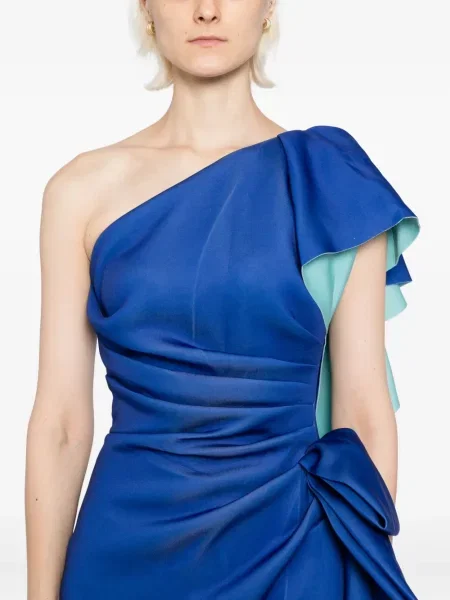 Rochie Saiid Kobeisy de costum albastru