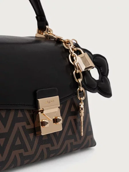 Кожаная сумка через плечо Aldo