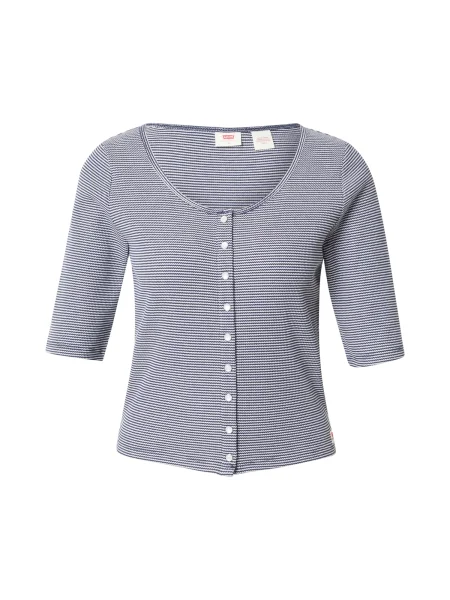 LEVI'S ® Geacă tricotată bleumarin alb