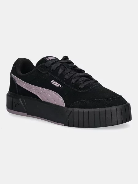 Велурени маратонки Puma Carina Mia SD черно