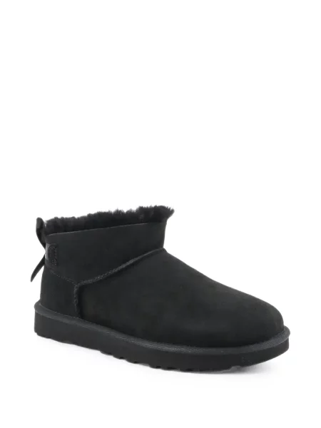 Botine Ugg cu funde negru