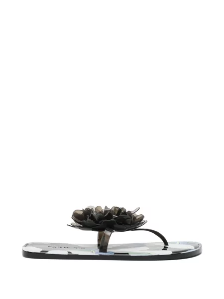 Șlapi Farm Rio cu model floral cu imagine negru