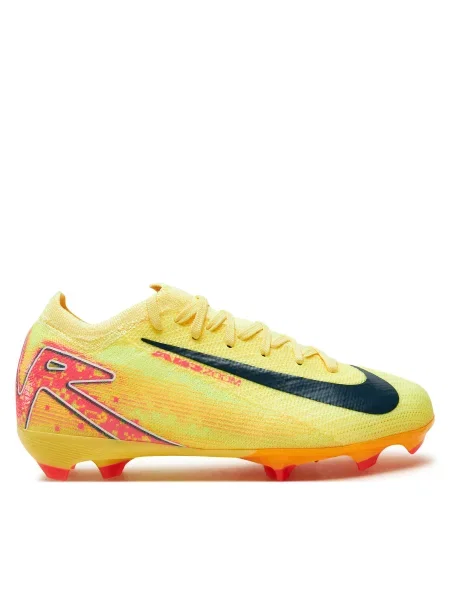 Ghete pentru fotbal Nike Jr Zm Vapor 16 Pro Km Fg galben