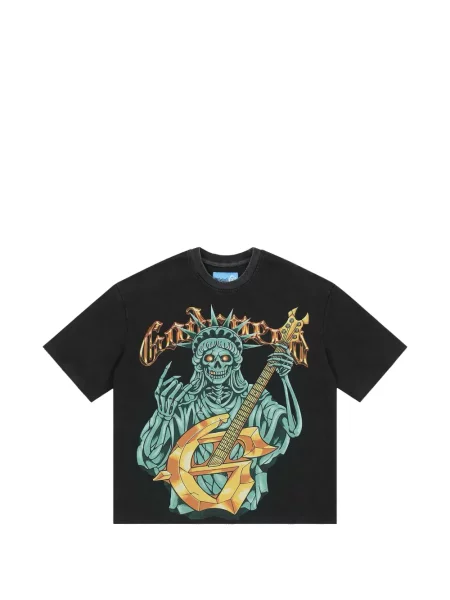 Scurt tricou Godspeed negru