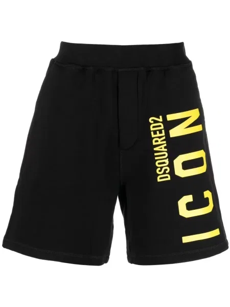 Pantaloni scurți Dsquared2 negru