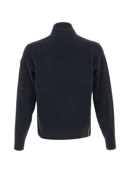 Cardigan Rrd de catifea albastru