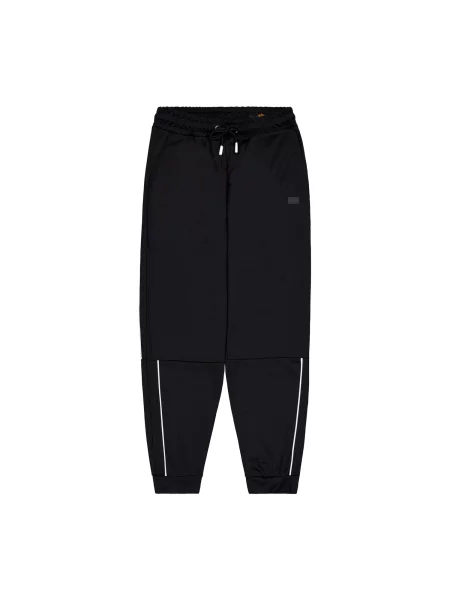 ALPHA INDUSTRIES Pantaloni Essential negru alb