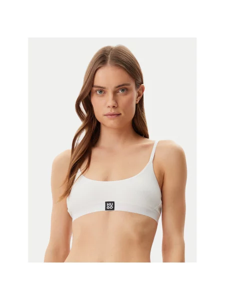 HUGO Бюстгальтер-топ бежевий