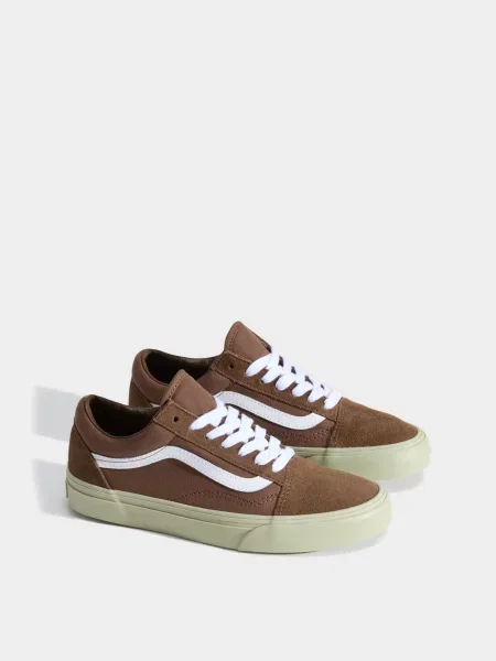 Замшевые кеды Vans коричневые