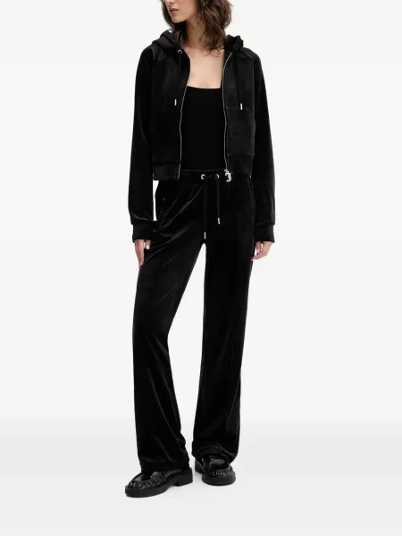 Hanorac cu glugă Juicy Couture negru
