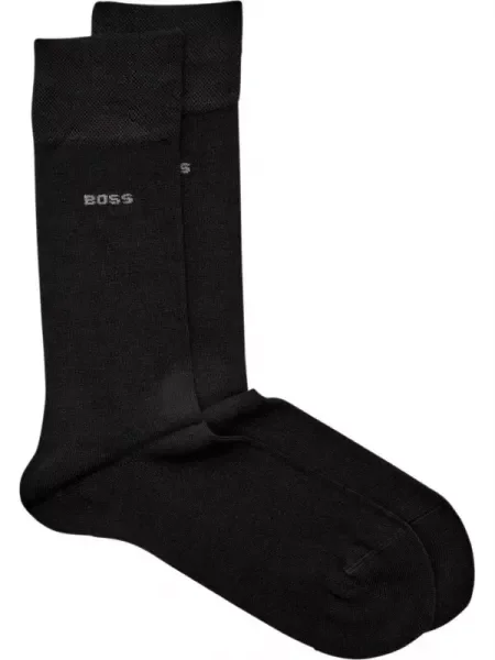 BOSS BLACK 2 db-os zokni szett fekete