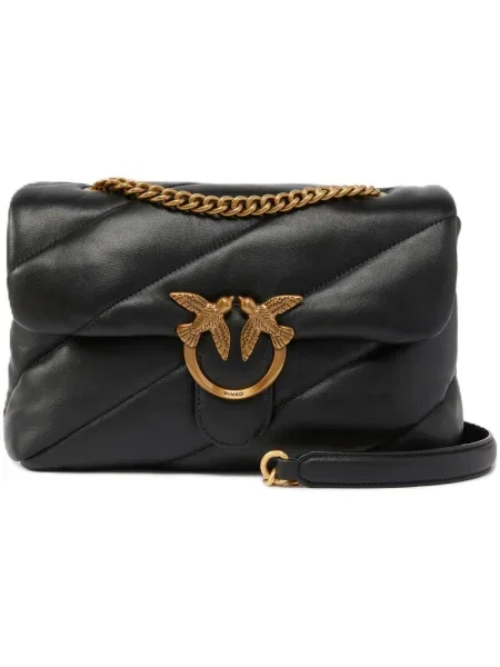 Klasická crossbody kabelka Pinko čierna