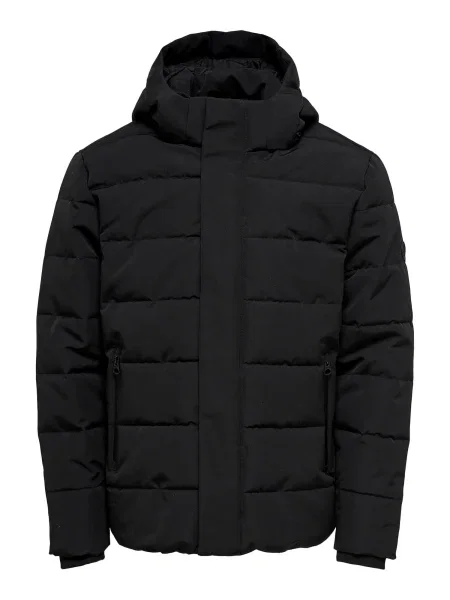 Only & Sons Geacă de iarnă Cayson' negru