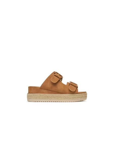 JENNY Espadrilky hnědá