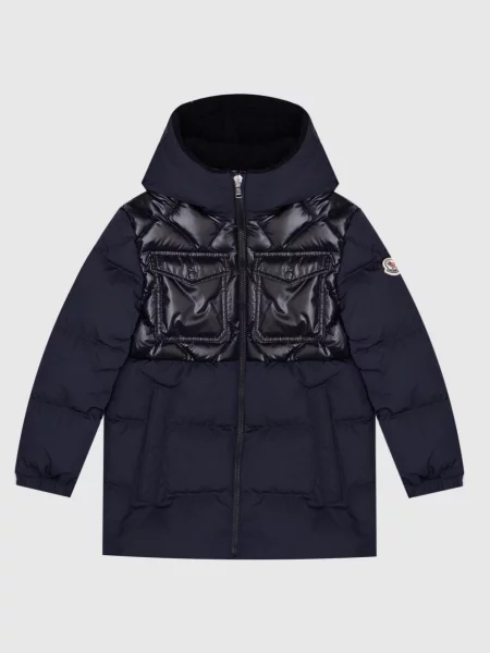 Пуховик Bazzing Moncler Enfant синій
