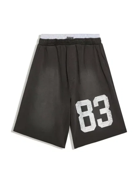 Bershka Pantaloni gri deschis negru