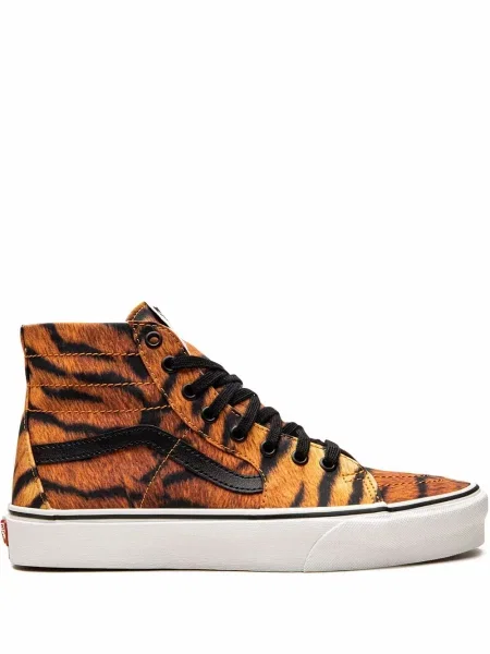 Sneakerși Vans SK8 Hi cu dungi de tigru maro