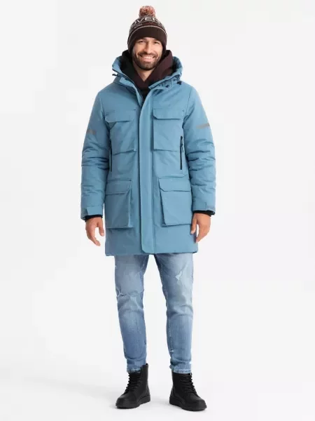 Geacă Ombre albastru