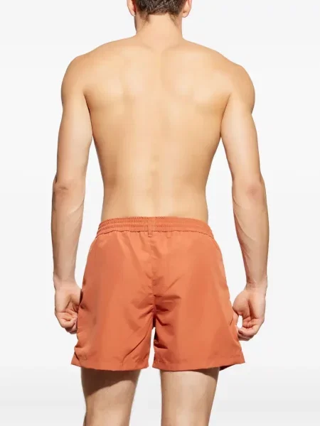 Slip de baie Paul Smith cu autograf portocaliu