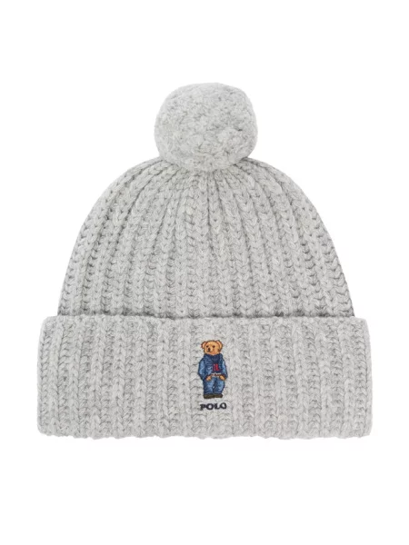 Polo Ralph Lauren czapka wełniana szara