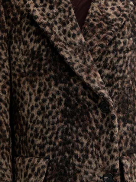 Пальто Msgm коричневое