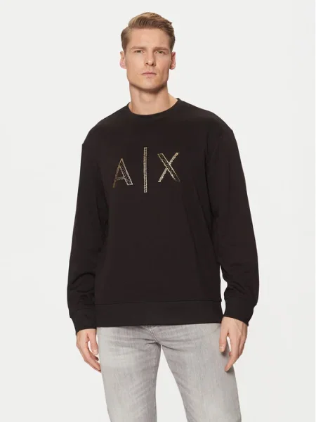 Hosszú póló Armani Exchange fekete