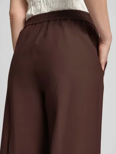 Spodnie o kroju wide fit z dodatkiem żywej wełny model Winona' Closed